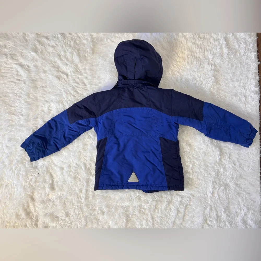L.L. Bean Kids Blue‎ and Navy Raincoat